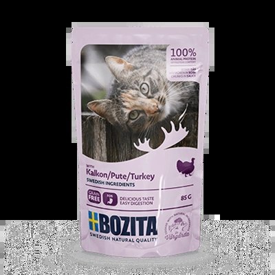 BOZITA Kawałki W Sosie Z Indykiem 85g