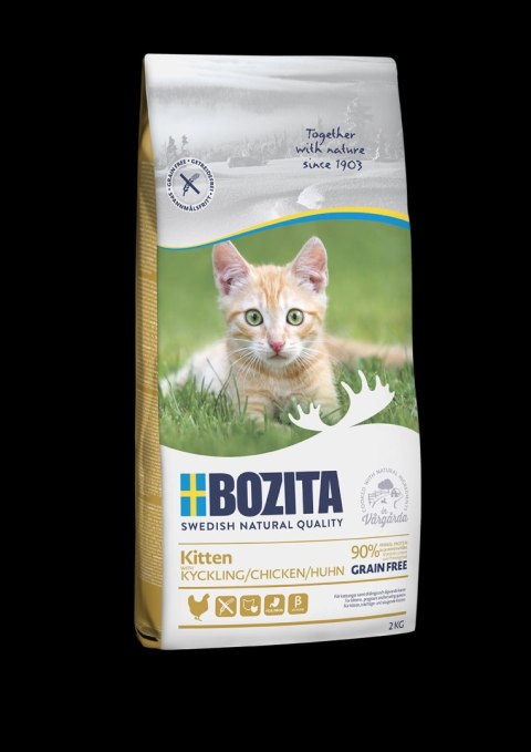 BOZITA Kitten Z Kurczakiem 2kg