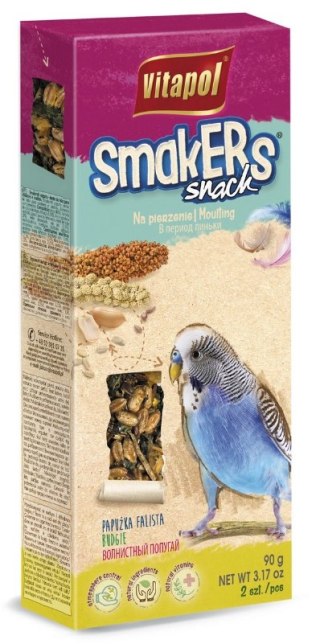Vitapol Smakers Na Pierzenie Dla Papużki Falistej 2szt