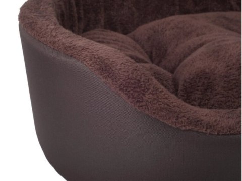 AMIPLAY Legowisko Elipsa Aspen Brązowe S