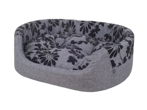 AMIPLAY Legowisko Elipsa Euphoria Szare M