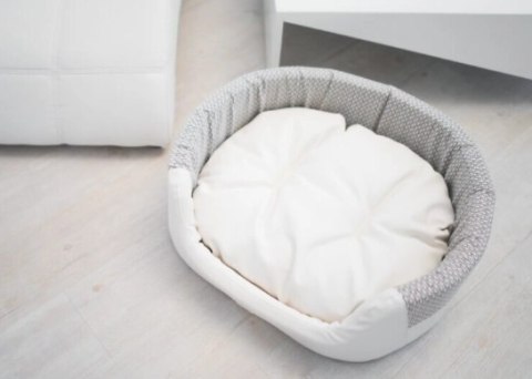 AMIPLAY Legowisko Elipsa Morgan Białe M