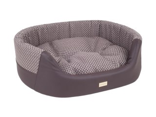 AMIPLAY Legowisko Elipsa Morgan Brązowe M