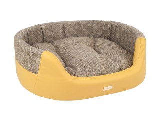 AMIPLAY Legowisko Elipsa Morgan Żółte M