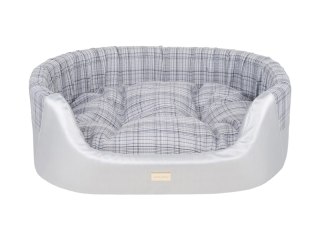 AMIPLAY Legowisko Elipsa Venus Srebrne S