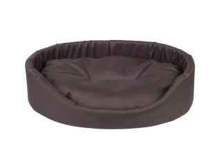 AMIPLAY Legowisko Owalne Basic Brązowe M