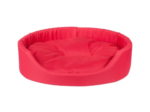 AMIPLAY Legowisko Owalne Basic Czerwone XXXL