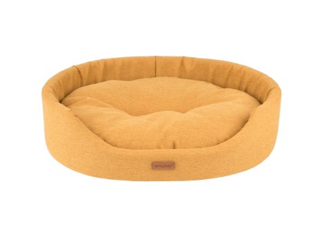AMIPLAY Legowisko Owalne Montana Żółte M