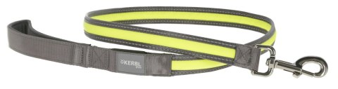 KERBL Smycz Podświetlana Light & Reflex Żółta 120cm