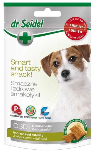 Laboratorium DermaPharm Dr Seidel Smakołyki Dla Psów Na Zwiększoną Witalność Z Cbd 90g