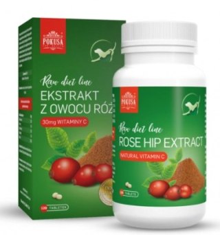 POKUSA RawDietLine Owoc Dzikiej Róży Ekstrakt 120tab.
