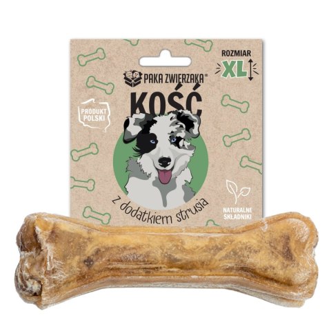 Paka Zwierzaka Kość Z Dodatkiem Strusia XL