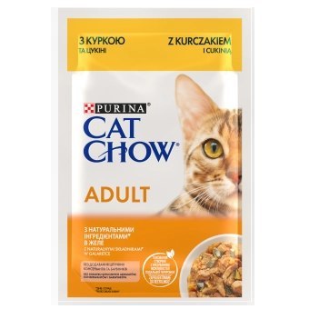 Purina Cat Chow Adult Kurczak I Cukinia 85g