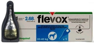 Vetoquinol Flevox L Na Pchły I Kleszcze Dla Psów 20-40kg 1x2,68ml