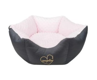 AMIPLAY Korona 2w1 Babydoll Różowe L