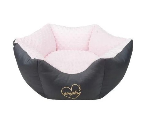 AMIPLAY Korona 2w1 Babydoll Różowe L