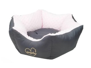 AMIPLAY Korona 2w1 Babydoll Różowe L