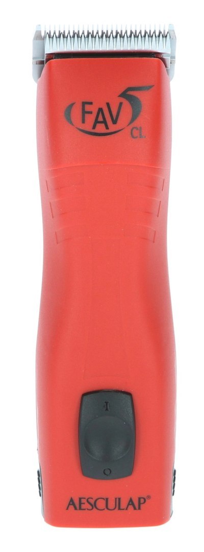 Aesculap Maszynka Do Strzyżenia FAV5 CL Akumulatorowa Czerwona