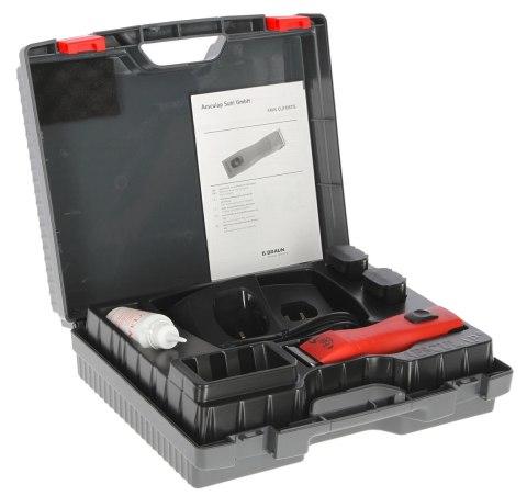 Aesculap Maszynka Do Strzyżenia FAV5 CL Akumulatorowa Czerwona