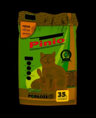 CERTECH-SUPER BENEK Super Pinio Żwirek Cytrus 35l