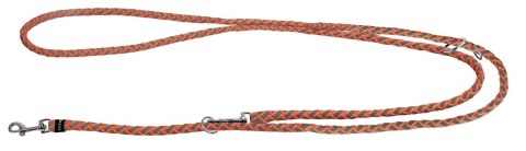 KERBL Smycz Odblaskowa Maxi Safe Pomarańczow Neon 200cmx12mm