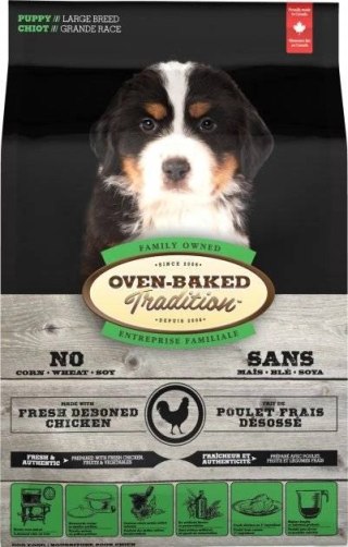 Oven Baked Tradition Dog Food Puppy Large Breed With Chicken 11,34kg