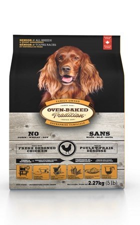 Oven Baked Tradition Dog Food Senior All Breed With Chicken 2,27kg