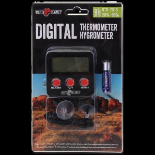 REPTI PLANET Termometr/Higrometr LCD Zewnętrzny