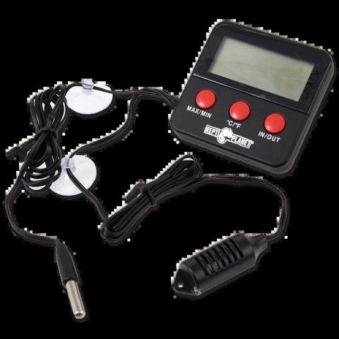 REPTI PLANET Termometr/Higrometr LCD Zewnętrzny