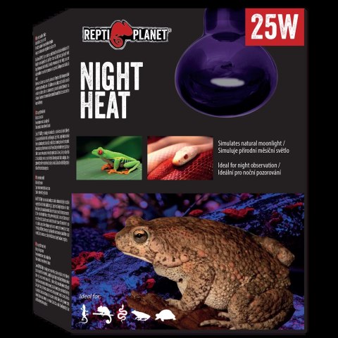 REPTI PLANET Żarówka Moonlight HEAT 25W