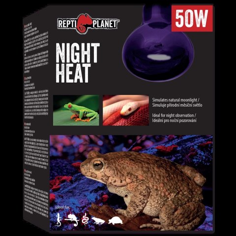REPTI PLANET Żarówka Moonlight HEAT 50W