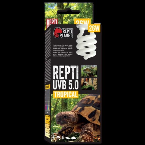 REPTI PLANET Żarówka Repti UVB 5.0 26W