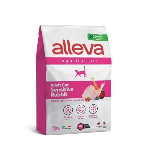 Alleva Equilibrium Sensitive Adult Cat Rabbit 10kg