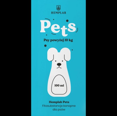 HEMPLAB Pets-Psy Powyżej 10kg 100ml