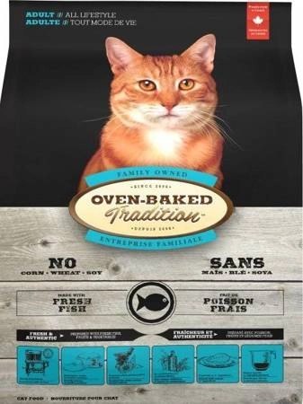 Oven Baked Tradition Cat Food Adults Of All Life Style With Fish 2,27kg