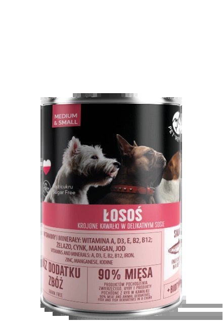 PetRepublic Łosoś Krojone Kawałki W Delikatnym Sosie 400g