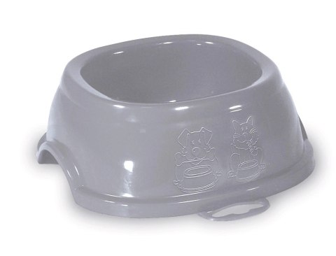 Zolux Miska Break 2 Plastikowa Antypoślizgowa Szara 0,6l