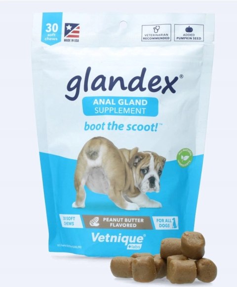 GLANDEX kęsy 30szt na gruczoły okołoodbytowe