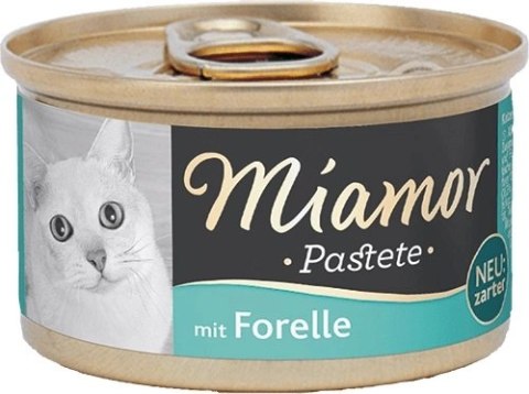 Miamor Pastete pstrąg 85g puszka