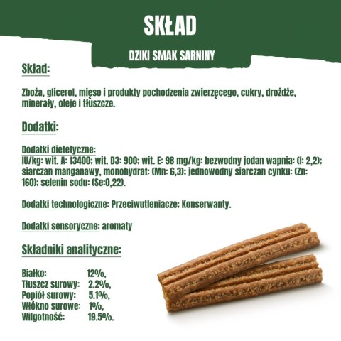 Purina Adventuros Strips Karma Dla Psów O Smaku Sarniny 90g