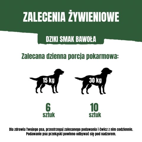 Purini Adventuros Sticks Karma dla psów Dziki Smak Bawoła 120g