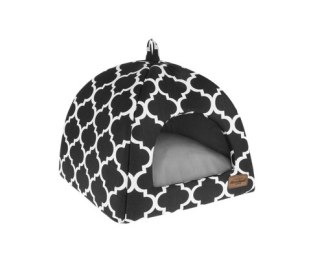 Recobed Budka dla Psa Caribbean Czarna S 40x40cm