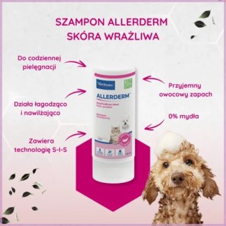 Virbac Allerderm Szampon Dla Psów I Kotów Do Skóry Wrażliwej 250ml