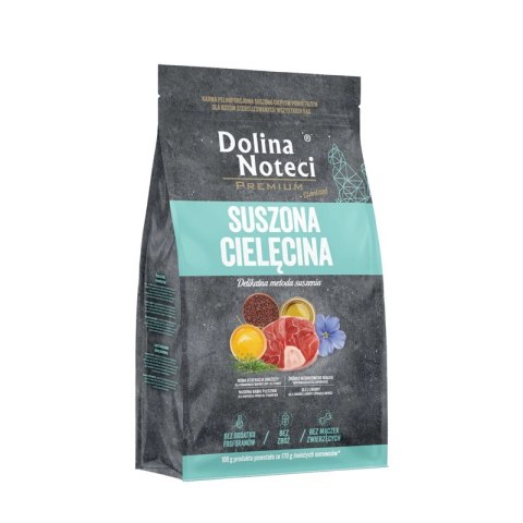 Dolina Noteci Premium Suszona Karma Cielęcina Sterylizowane Koty 2kg