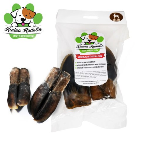 Kopyto jelenia przysmak dla psa NATURA DZICZYZNA gryzaki naturalne