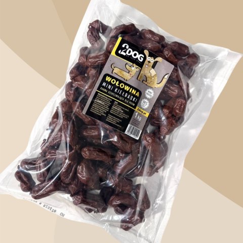 2Dog Mini Kiełbaski WOŁOWINA 1 Kg