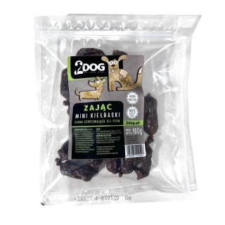 2Dog Mini Kiełbaski ZAJĄC 160 g