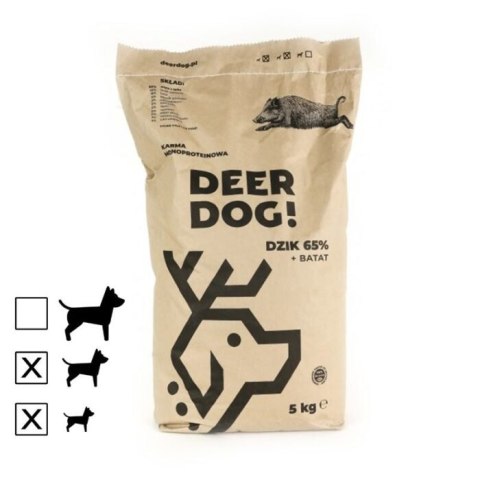 Deer Dog Dzik z batatami 5 kg małe rasy sucha karma