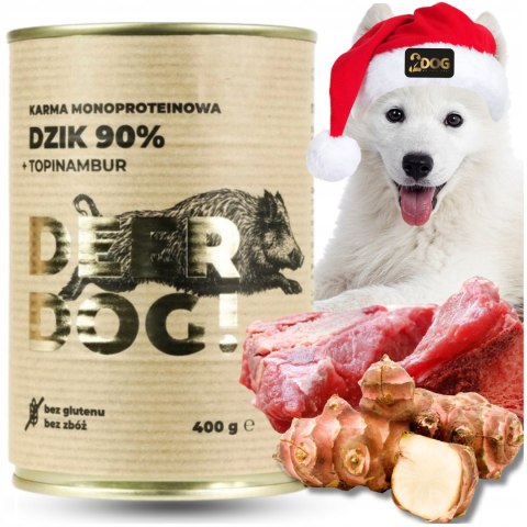 Deer Dog Dzik z topinamburem 400g puszka