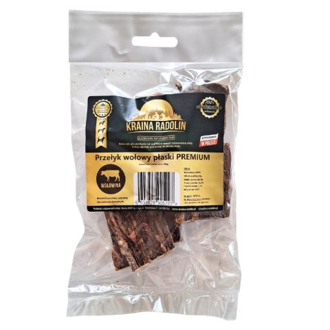 Przełyk wołowy płaski 100g PREMIUM